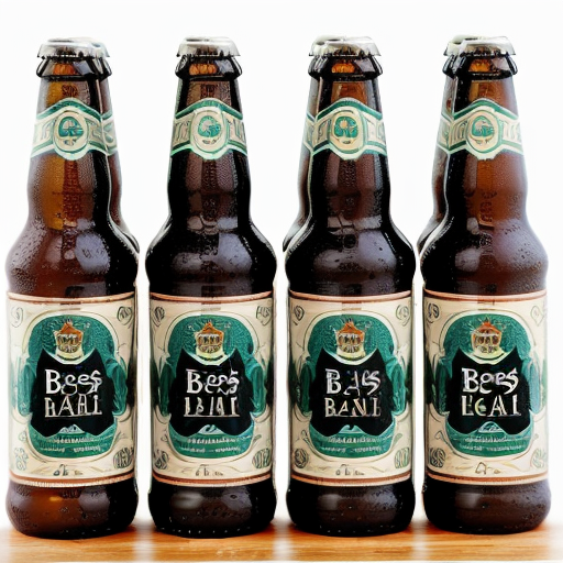 Erstelle ein Bild für ein Marketing für Ein Bier Namens Berggas Es sollte 5 verschiedene Sorten geben und halb Liter Flaschen in der Kiste sollten 20 Flaschen inhalten sein