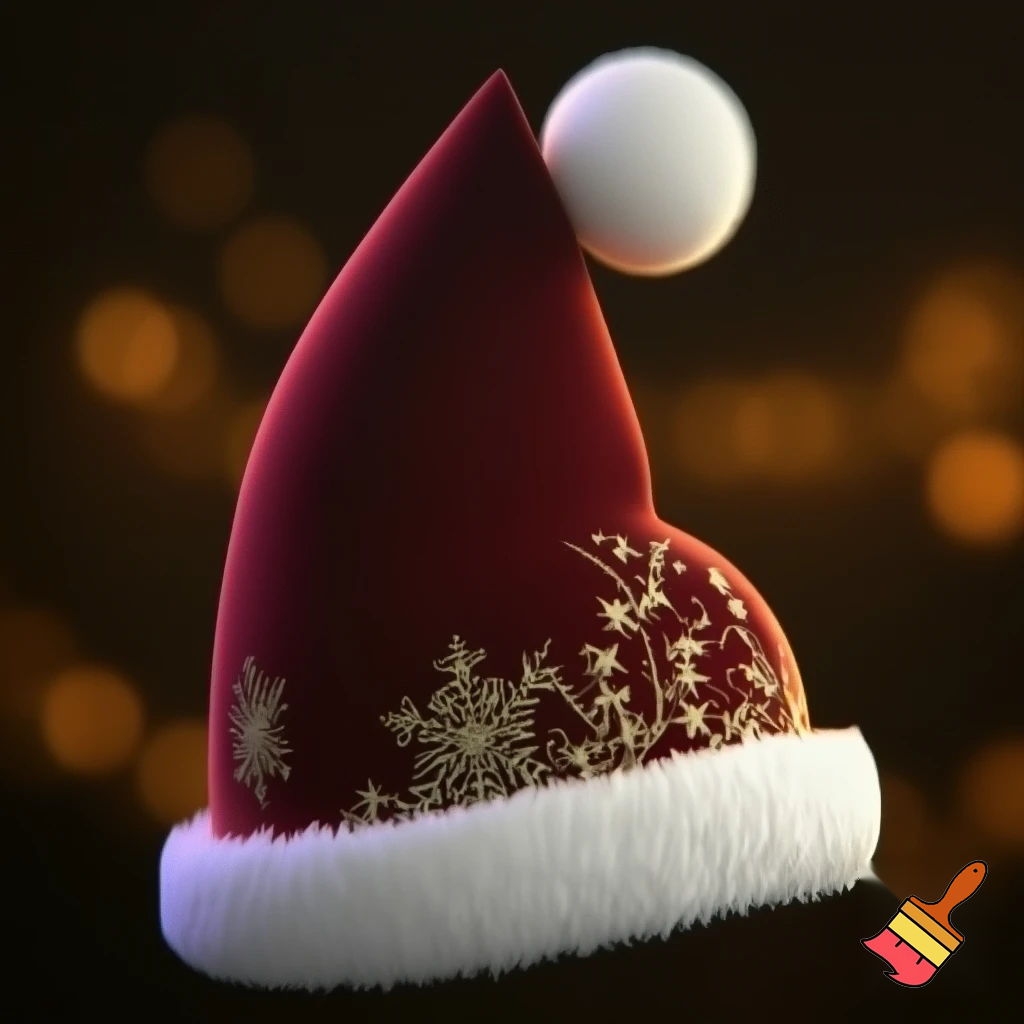 Christmas wizard hat