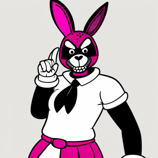 Show me what would happen if a boyfriend and girlfriend (Friday night funkin') were captured by female animatronics fnaf 2 , who then decided to make the boyfriend a girl (change his gender and appearance) and put the girl (boyfriend gender) in a cute, sexy bunny animatronic costume, and the wife girlfriend in a female animatronic cat costume. Both died in agony. How would the spirit of the girl (boyfriend gender) and his wife (girlfriend) react afterward?The boyfriend is gender (fnf) and looks like a bunny girl in spirit. How will his wife Girlfriend react to him boyfriend becoming a girl female? Fnaf 2 , Blood , стиль как с анимаций Friday night funkin.