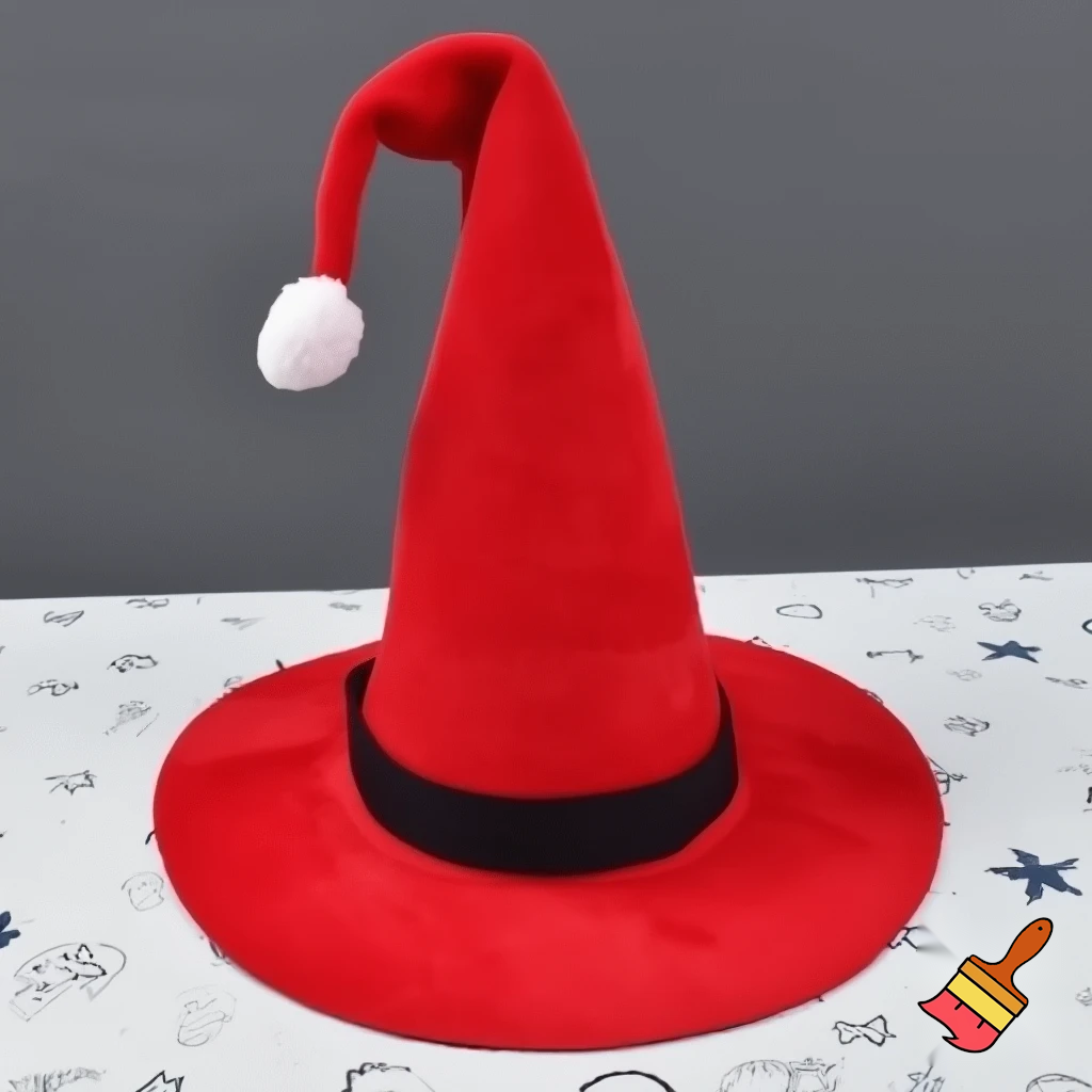 Wizard wizard Santa Claus hat Christmas hat