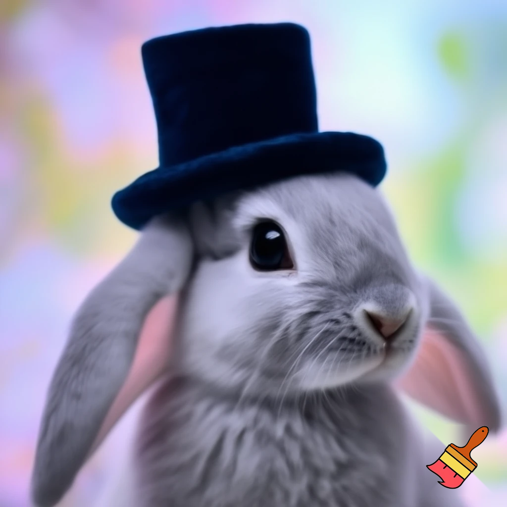  Easter top hat Easter top hat velvet Easter bunny ears