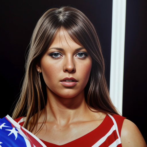 charile kirk with a p diddy flag