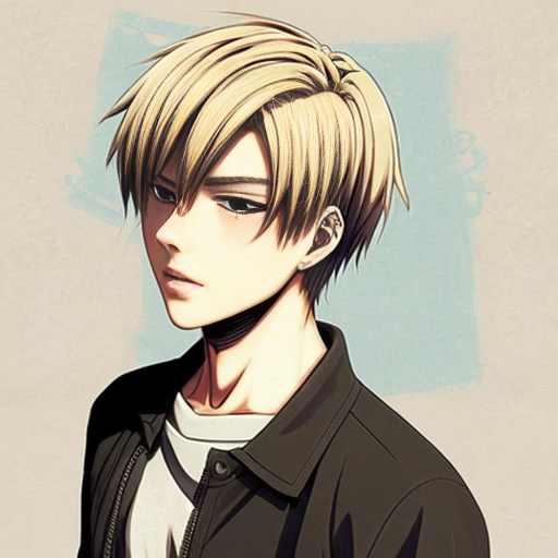 Anime bleached short undercut cool
Character