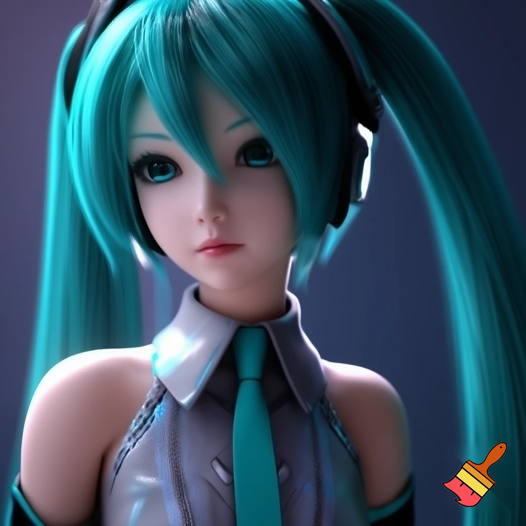 Hatsune miku realistic 