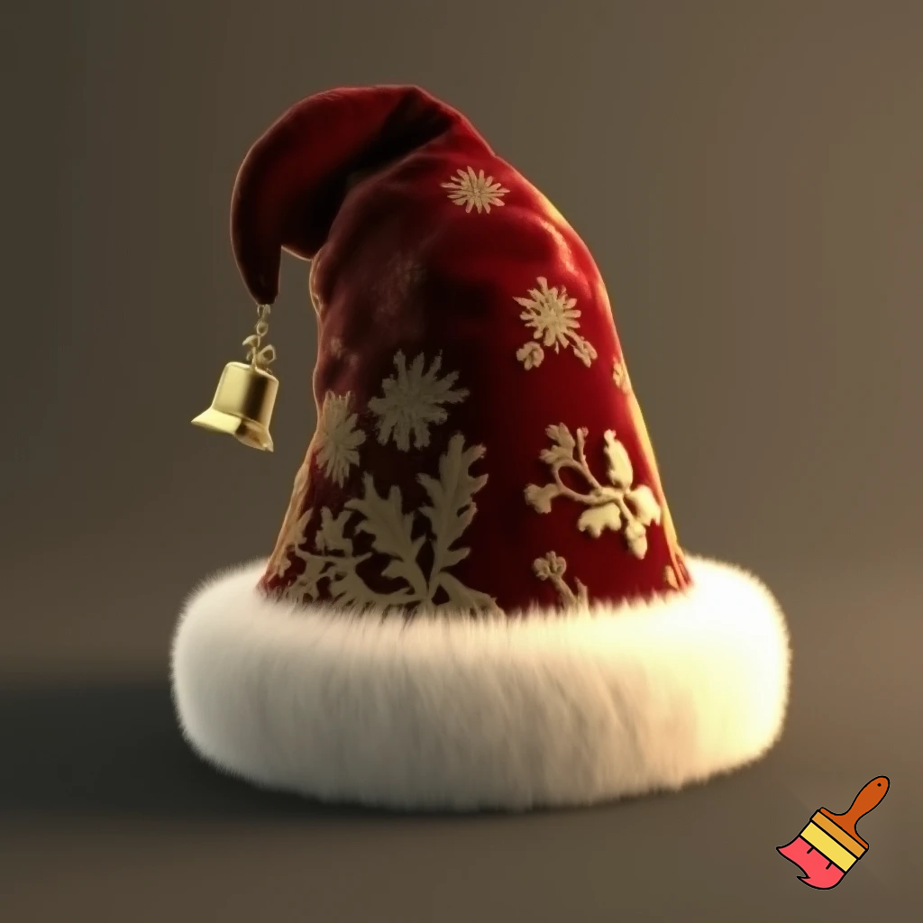 Christmas wizard hat