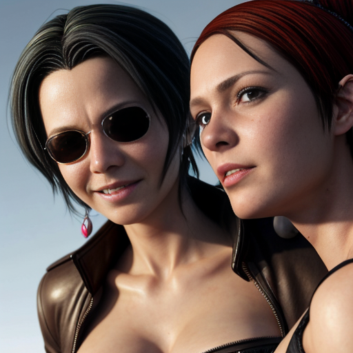 Nami and Robin from one Piece 