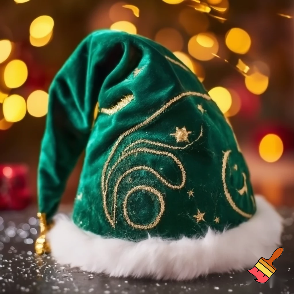 Elf hat Christmas elf hat velvet