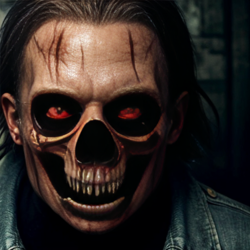 A terrifying poster for a horror film