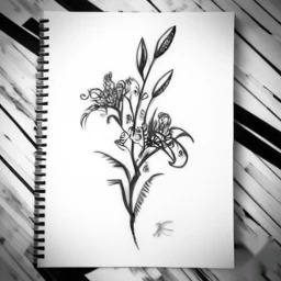 may birth flower tattoo