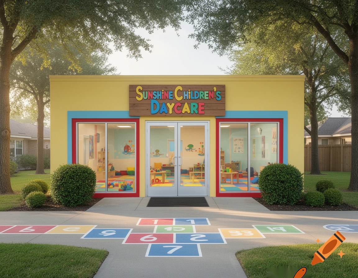 make a daycare building