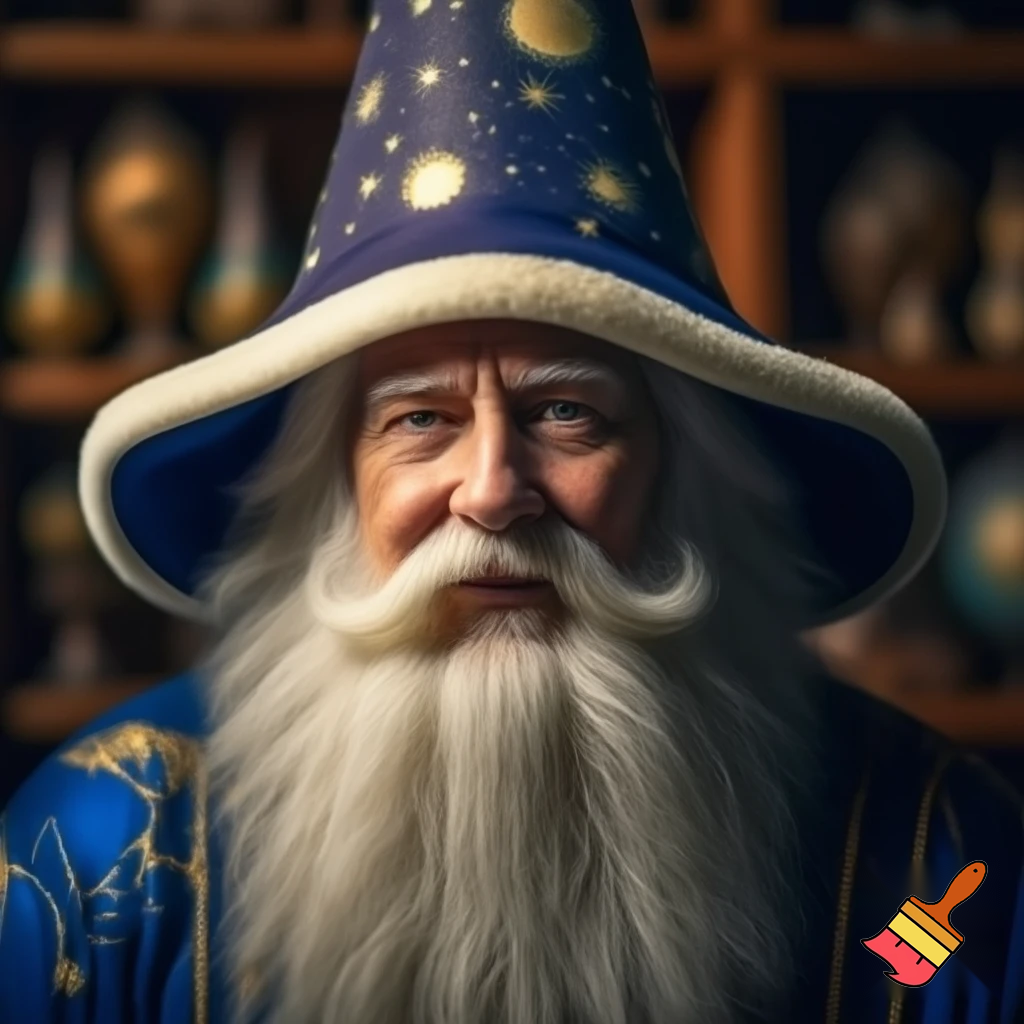 Santa Claus wizard hat