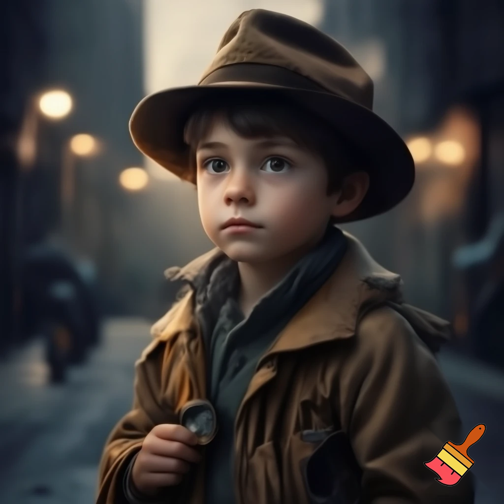 A boy that wants to be a detective when he’s older
