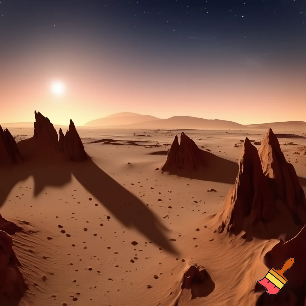 Create mars real image 