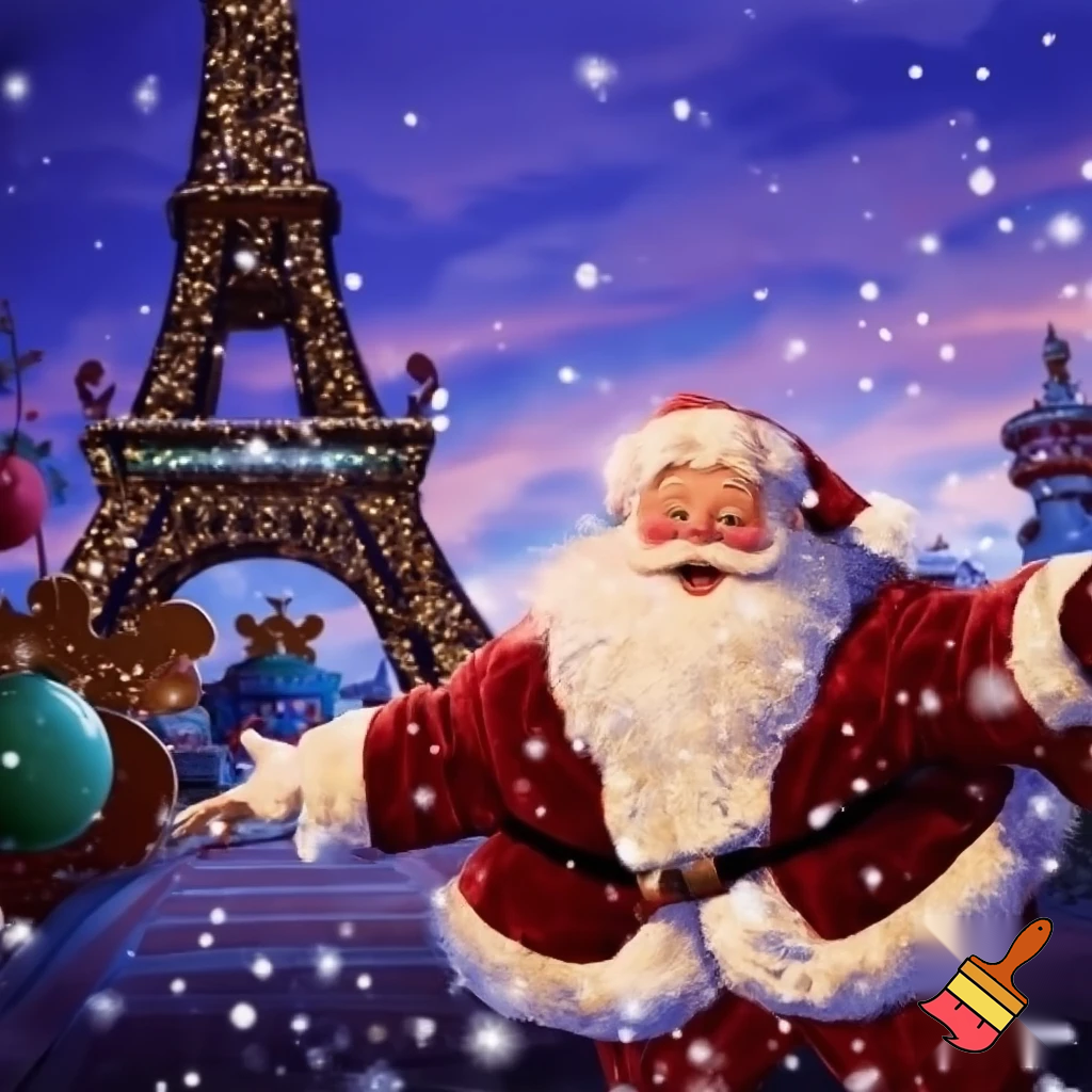 Paris Disney Santa Claus, Paris Disneyland