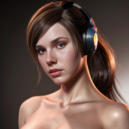 A naked D. Va without any clothes