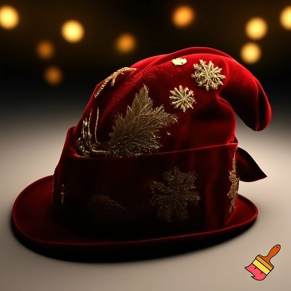 Christmas wizard hat