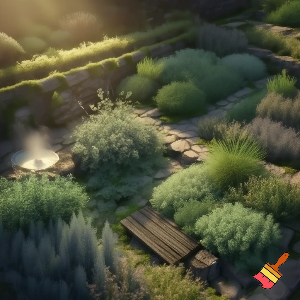 Middeleeuwse kruidentuin