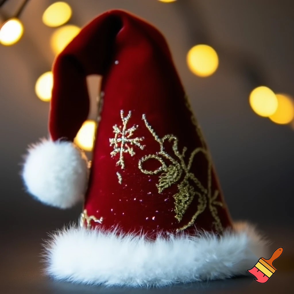 Christmas wizard hat