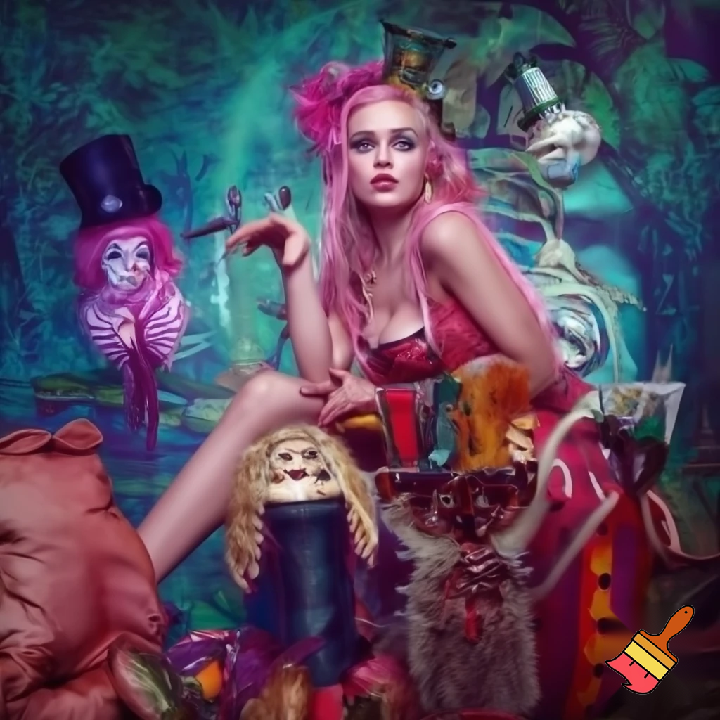 Sexy Alice wonderland boobies