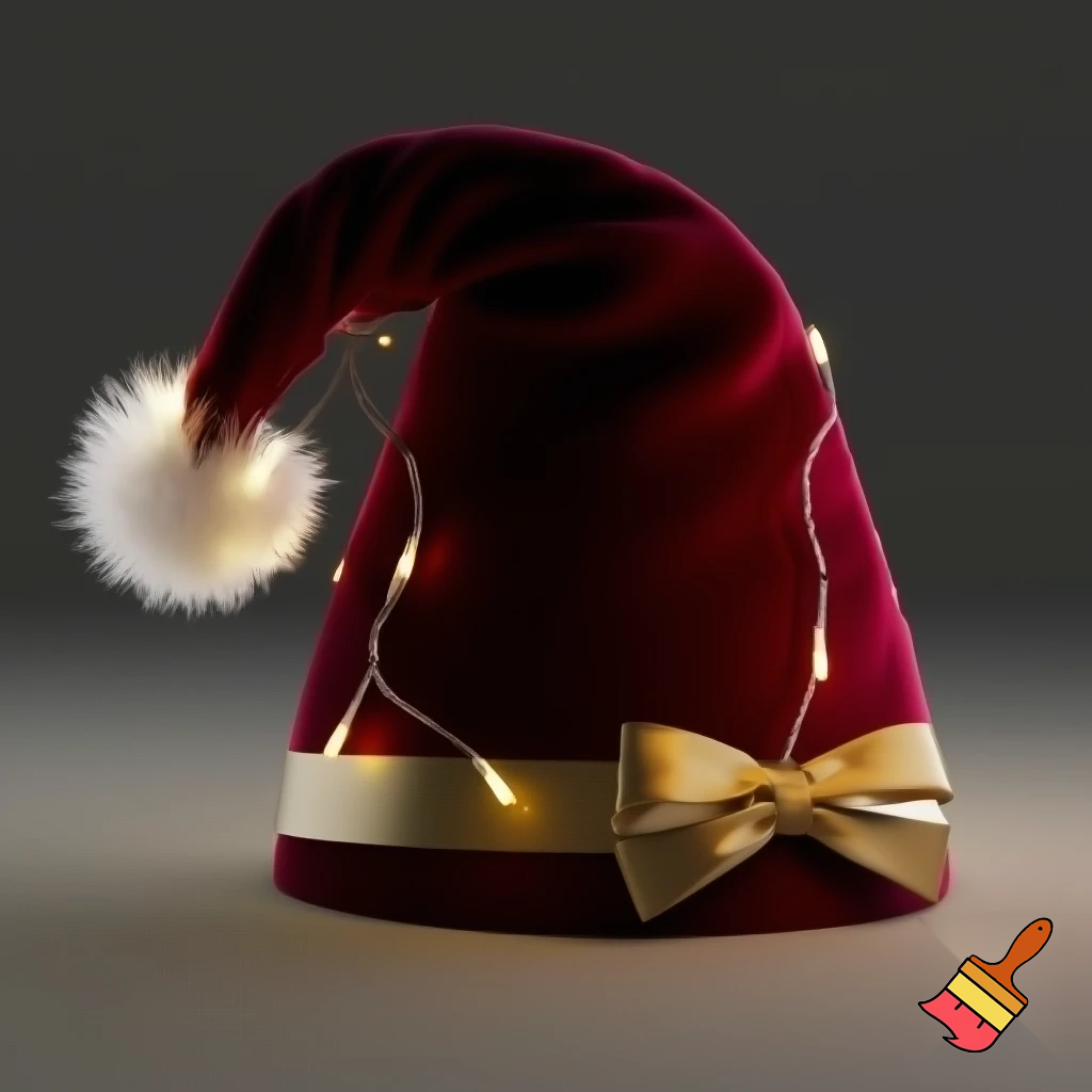 Christmas wizard hat