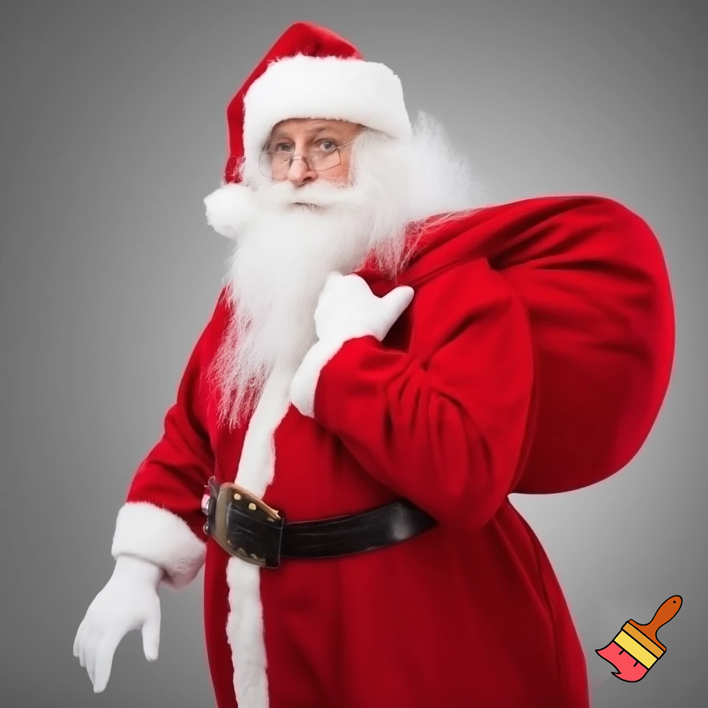 Santa Claus is Santa Claus is he sack?