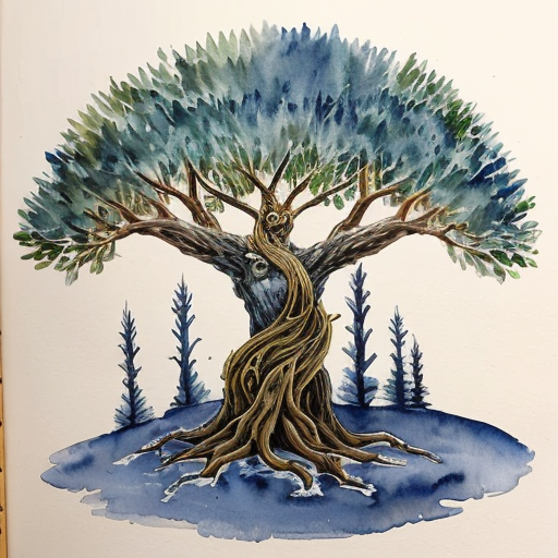 Tree-Lore is killed by Frost Giants who attack the Natbark forest. The Frost giants had been observing the elves for some time, but the nisses had no knowledge of this. (as they were not aware of the frost giant’s existence) Tree-Lore fights them in the battle of Snow-Trees, but loses he flees to his capital and gathers a well force, 372 AR


