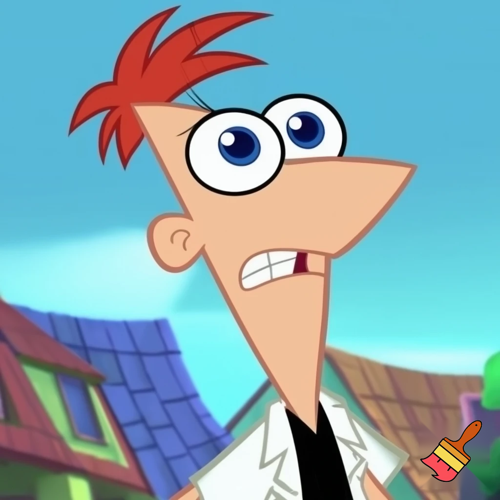 Disney channel Phineas and Ferb character roger 