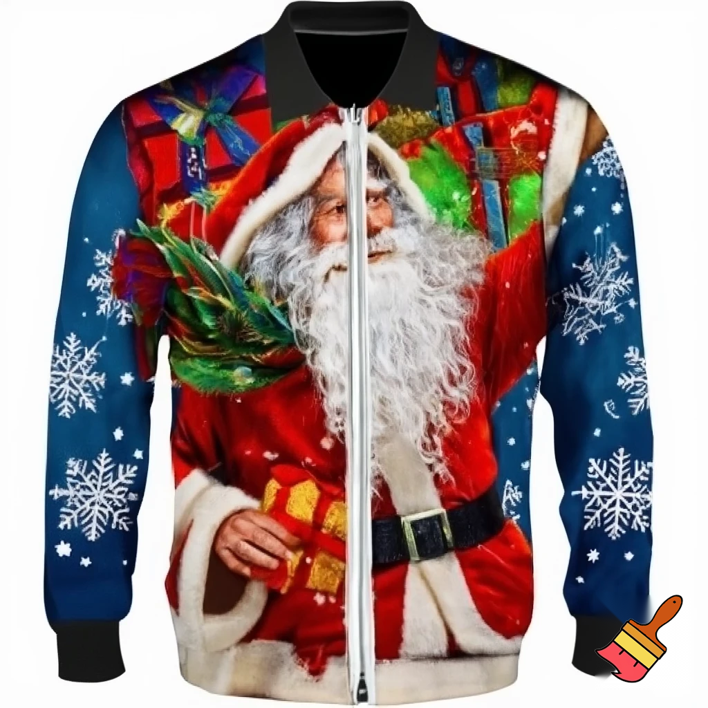 A wizard jacket Christmas jacket Santa Claus wizard