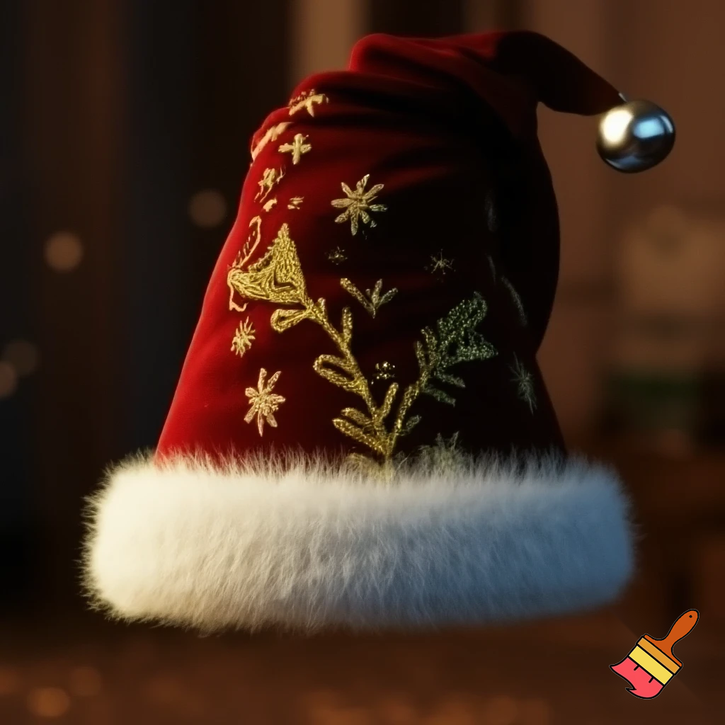 Christmas wizard hat