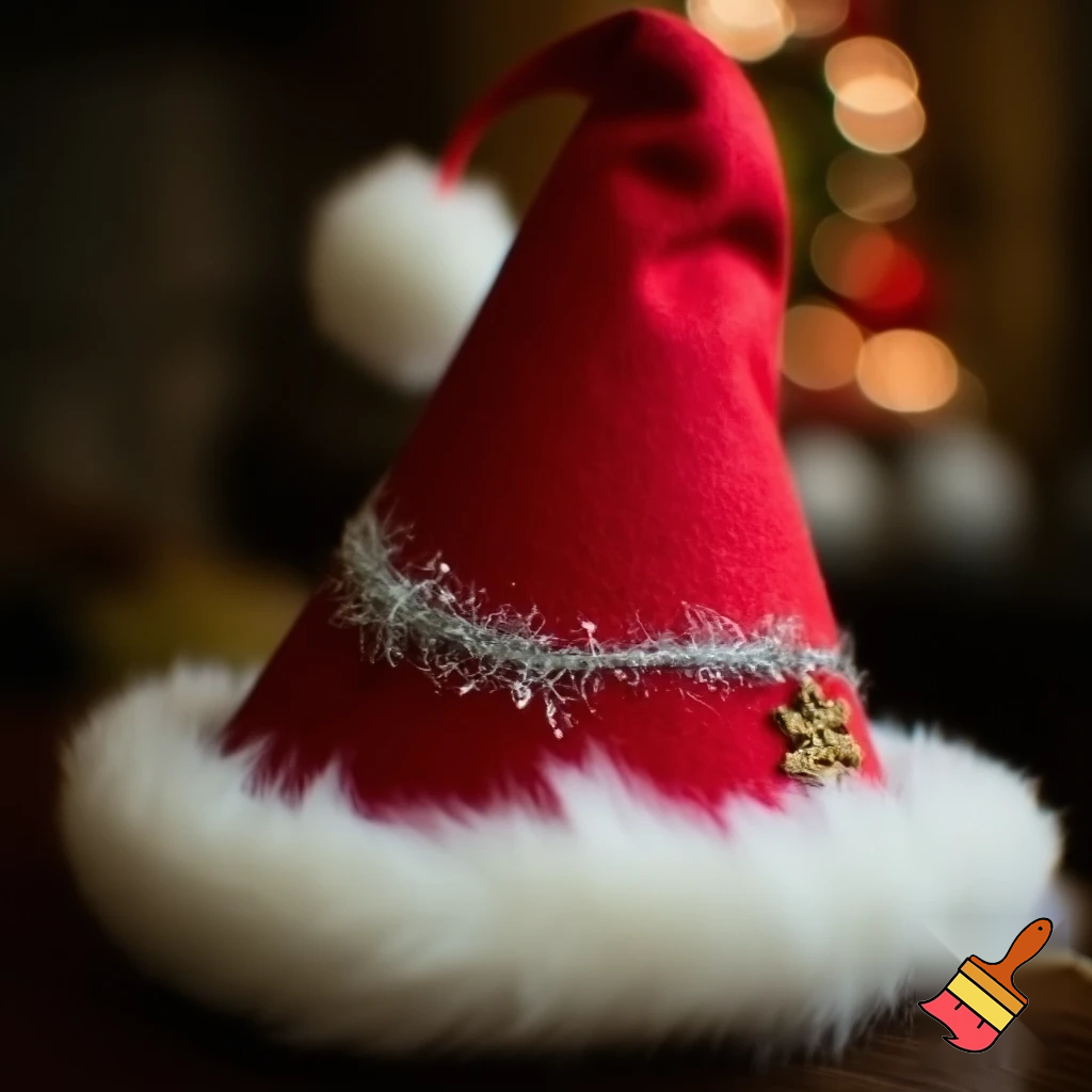 Christmas wizard hat Bendy hat