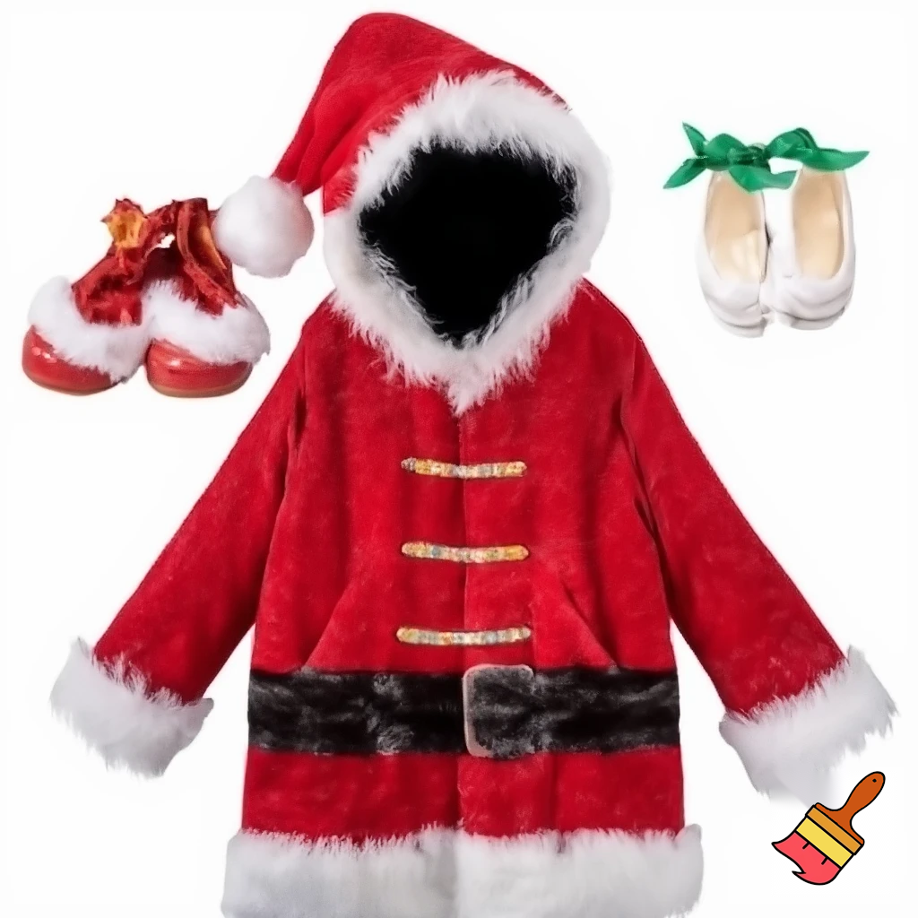 A wizard jacket Christmas jacket Santa Claus wizard Christmas shoes