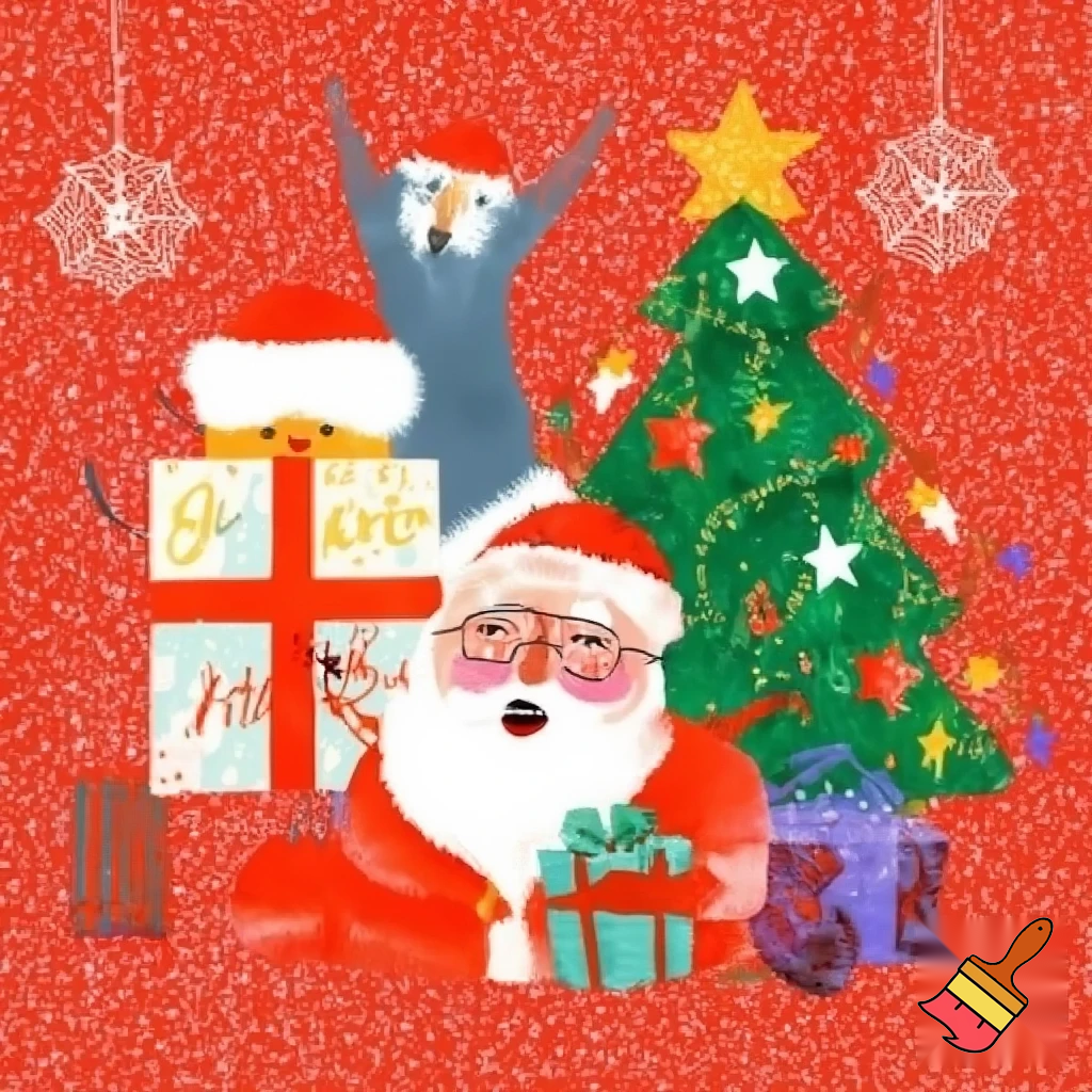 crea biglietto auguri di natale in formato 16:9