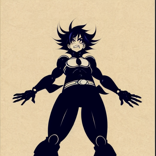 JoJo stand, bad quality, humanoid, there may be different colors, single-color background, pose, manga style, there may be different processes