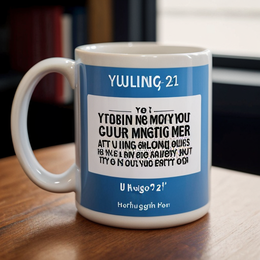 A mug with the words "listening to U2 turns you In to a mong"
