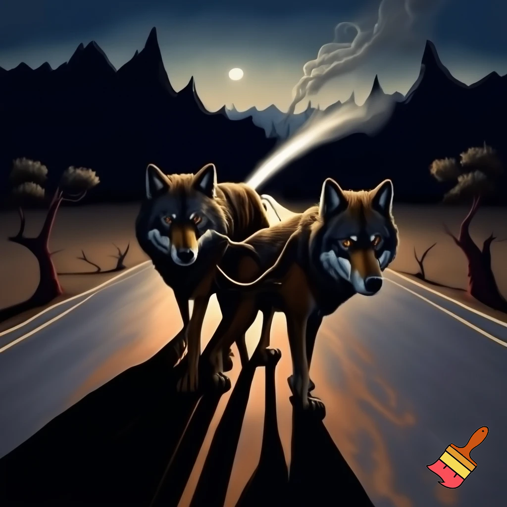 Two wolves novel ben silvers family getting pulled over