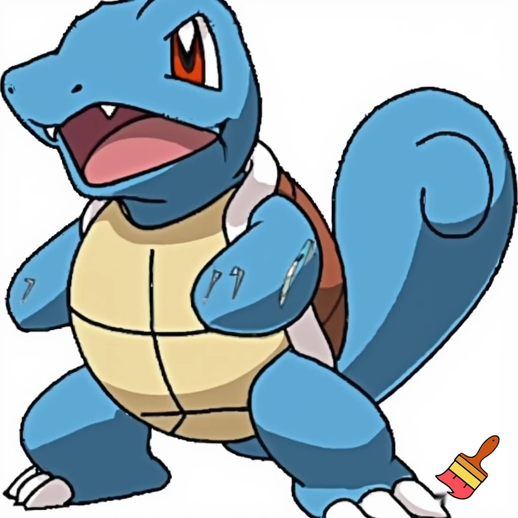 blue agumon veemon digimon squirtle blue wartortle pokemon fusion