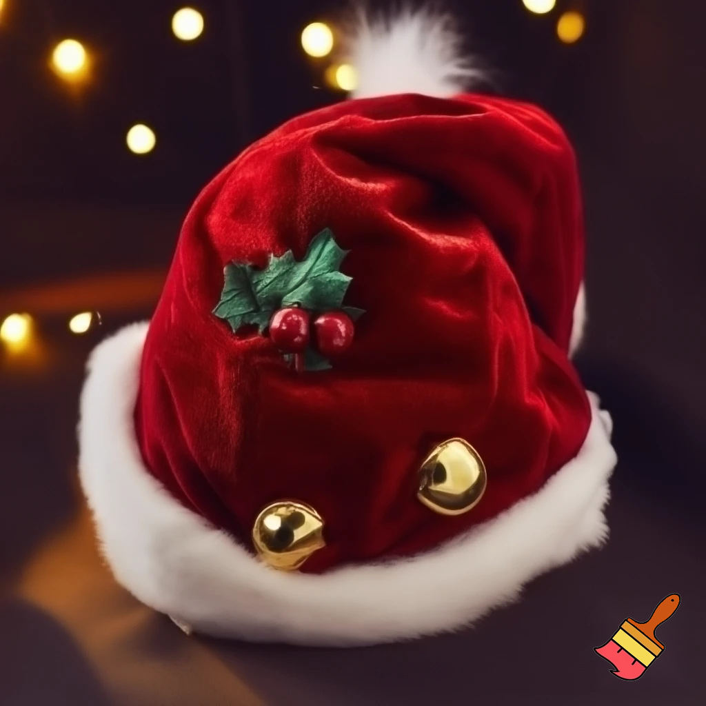Christmas Santa Claus hat velvet Alfie hat elf elf hat