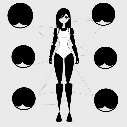 humanoid, bad quality, JoJo stand, anime style, there may be different colors, single-color background, pose