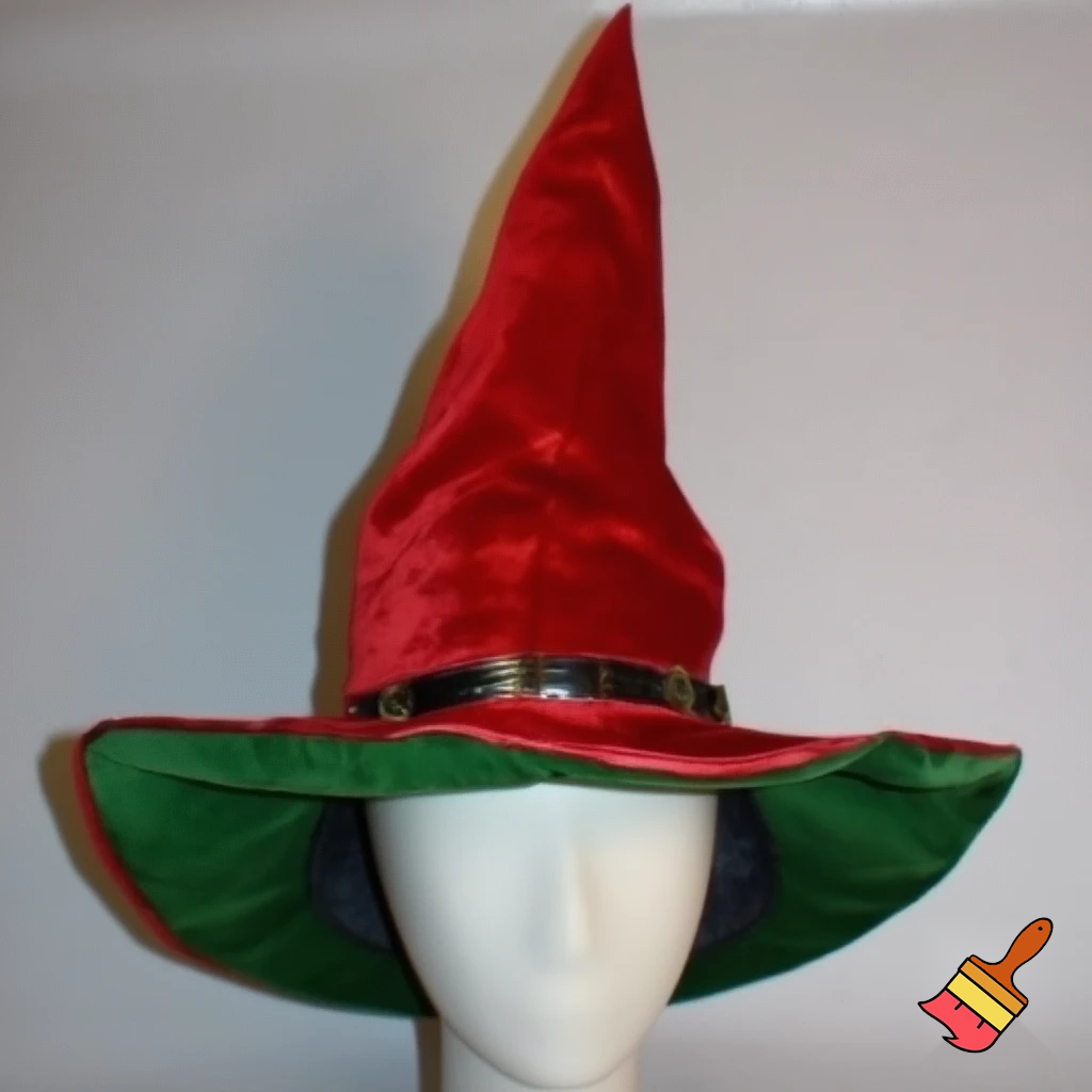 Wizard Christmas hat, wizard Christmas hat, Santa Claus hat velvet fabric