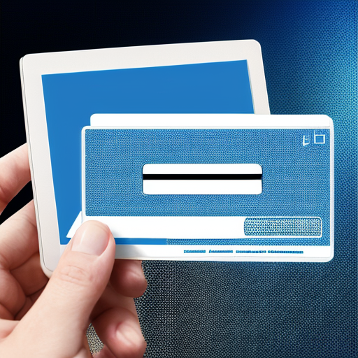 a simple security image in blue colour those suitable for otp screen