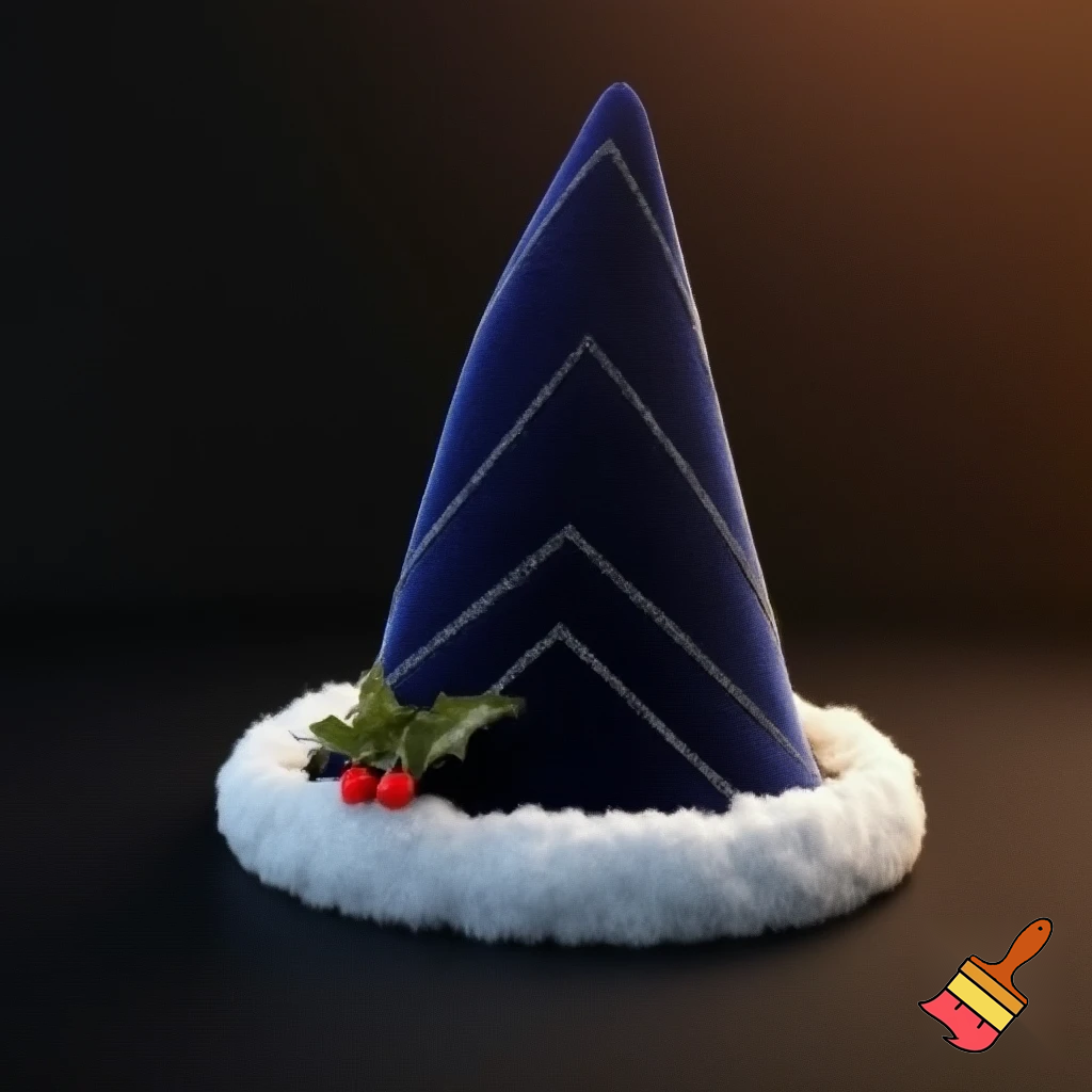 A wizard Christmas hat