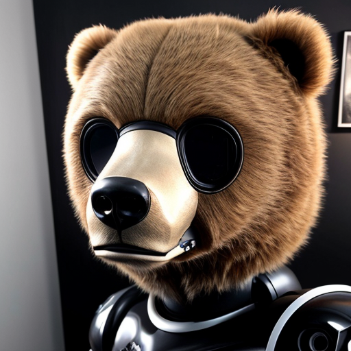 robot bear
