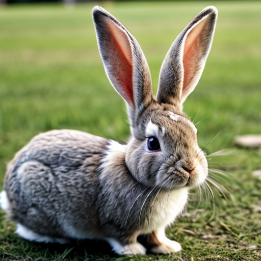 a rabbit with three ears