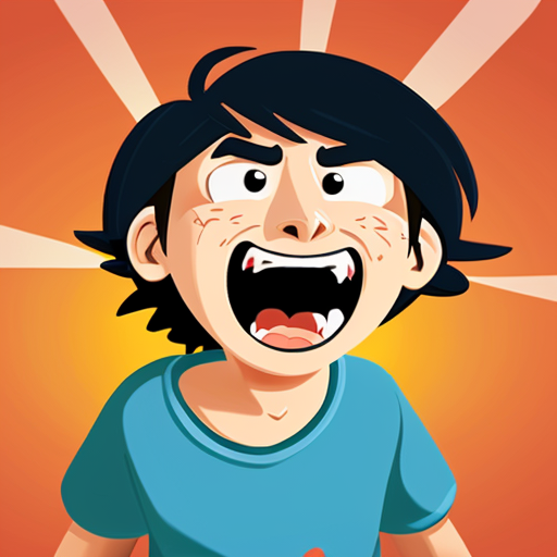 BFDI screaming expression