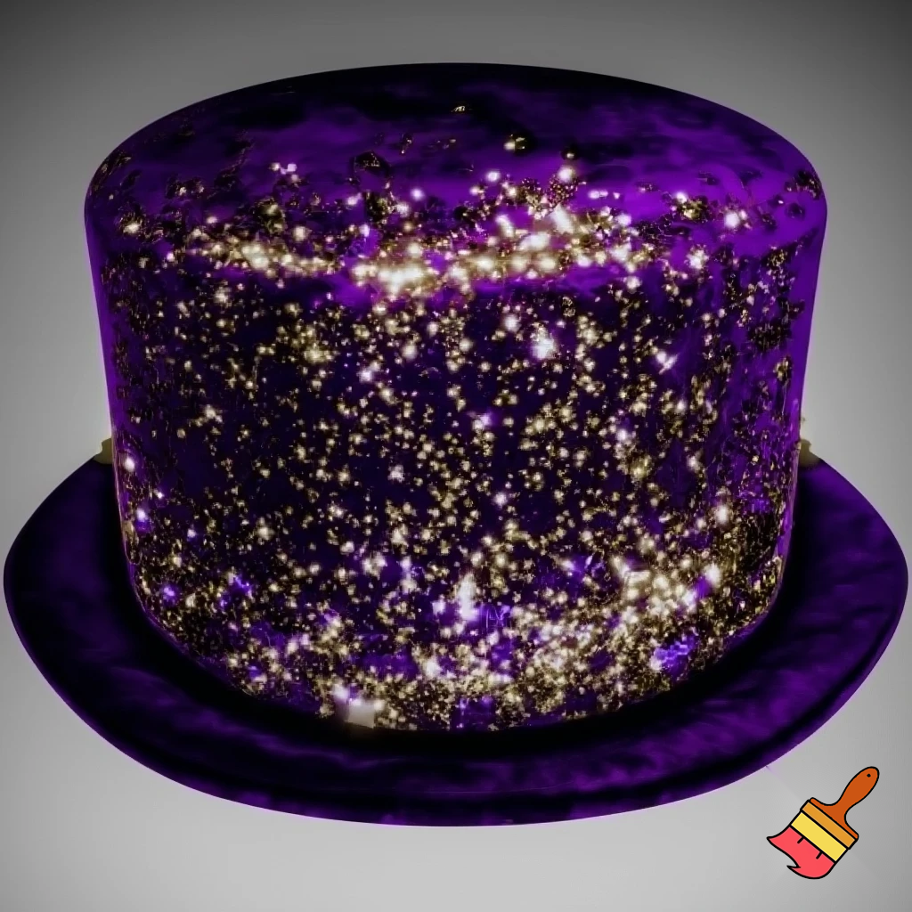 Purple and gold top hat velvet glitter gold purple purple and white purple and white