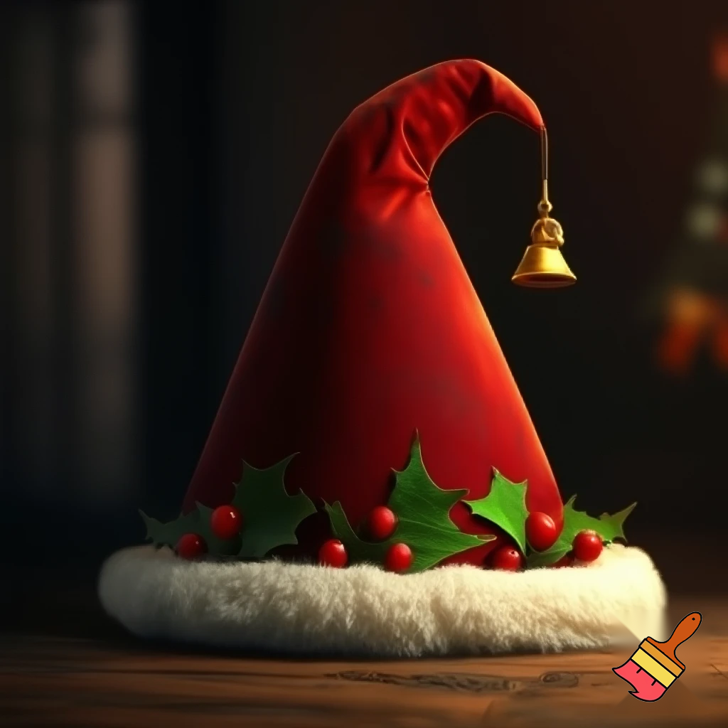 Christmas wizard hat 