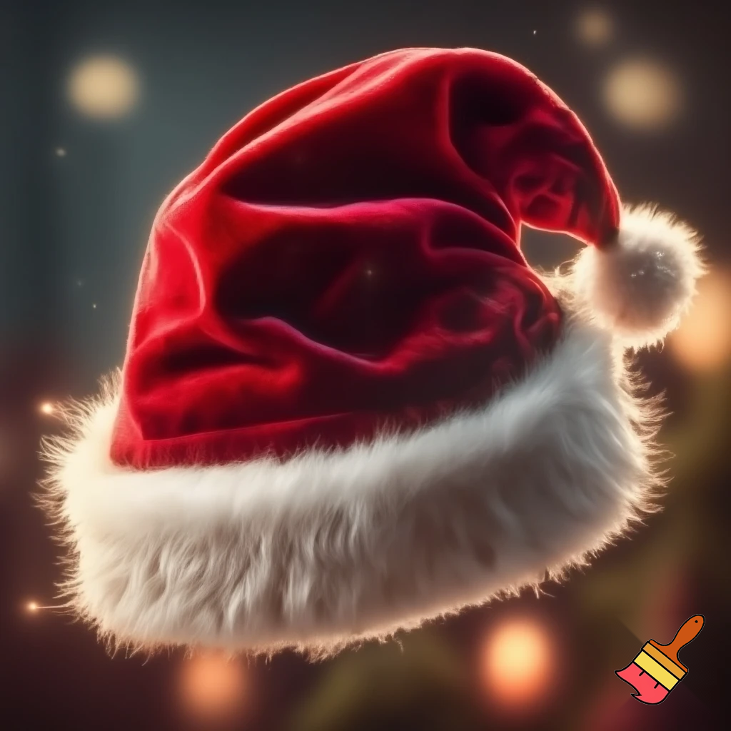 Santa Claus hat velvet Christmas Santa Claus hat 