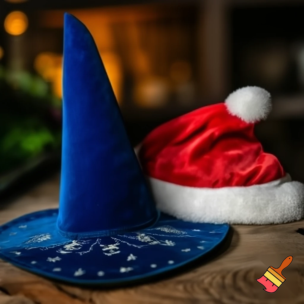 Wizard hat Christmas hat
