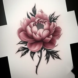 november birth flower tattoo