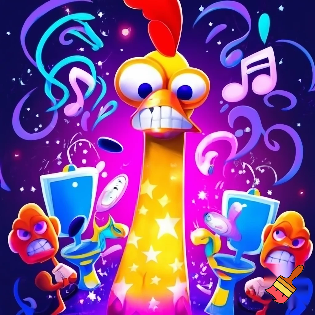 Charles Jr chicken stars and skibidi toilet tralalalo tralala tung tung sahur